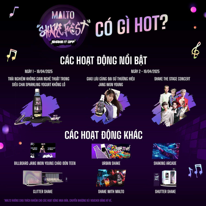 Teen Việt tha hồ trải nghiệm những không gian độc đáo và màn trình diễn ấn tượng tại MALTO ShakeFest trong mùa hè này