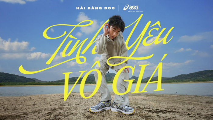 ASICS lần đầu kết hợp với đại sứ thương hiệu Hải Đăng Doo trong MV “Tình Yêu Vô Giá”
