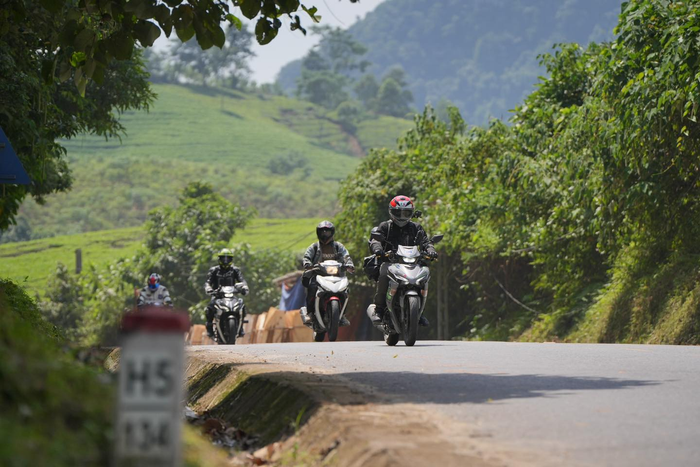 Exciter gây ấn tượng khi mang dấu ấn của dòng xe R-Series 