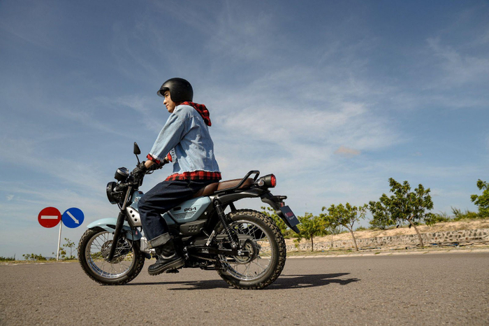 PG-1 nổi bật với kiểu dáng thiết kế của một chiếc xe địa hình