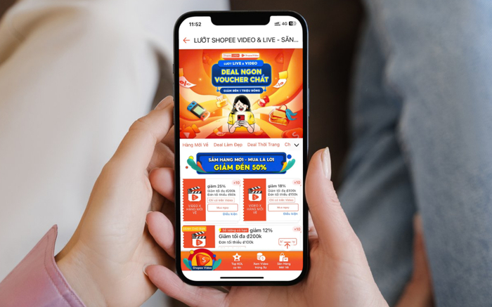 Bộ đôi anh tài và dàn KOL 'chiếm sóng' loạt chương trình mua sắm - giải trí tại Shopee 4.4 Ảnh 2