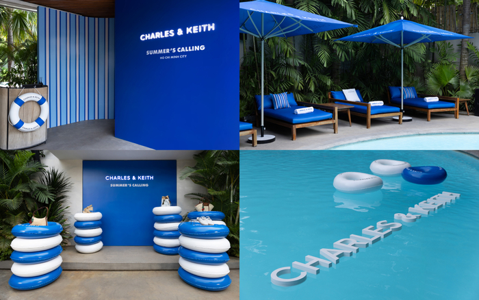 CHARLES & KEITH tái hiện 'ốc đảo' mùa hè giữa lòng thành phố Ảnh 1