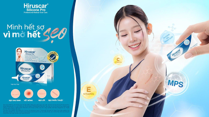 Hiruscar Silicone Pro đã được chứng minh lâm sàng về hiệu quả mờ sẹo sau phẫu thuật
