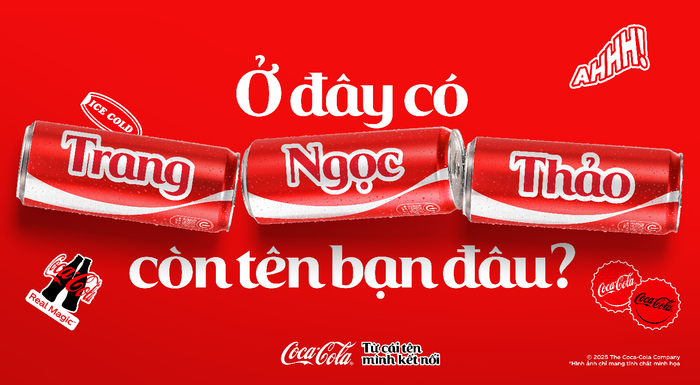 Coca-cola tái khởi động chiến dịch mang tính biểu tượng 'Share A Coke' Ảnh 1