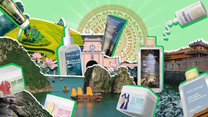 Không chỉ là món đồ skincare, mỗi sản phẩm của S:kin Heritage còn là một lát cắt di sản và văn hóa Việt Nam.