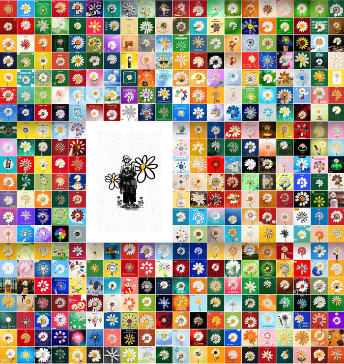 Trend hoa cúc càn quét mạng xã hội Việt Nam (Ảnh: BIG BANG - Our One and Only)