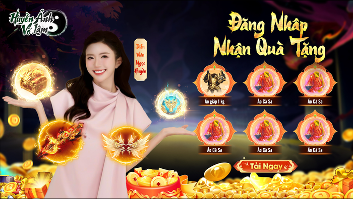 HOT! Dàn sao "Giờ Vàng" VTV đổ bộ Huyền Ảnh Võ Lâm: Game Việt hấp dẫn bậc nhất hè 2025 lộ diện! Ảnh 4