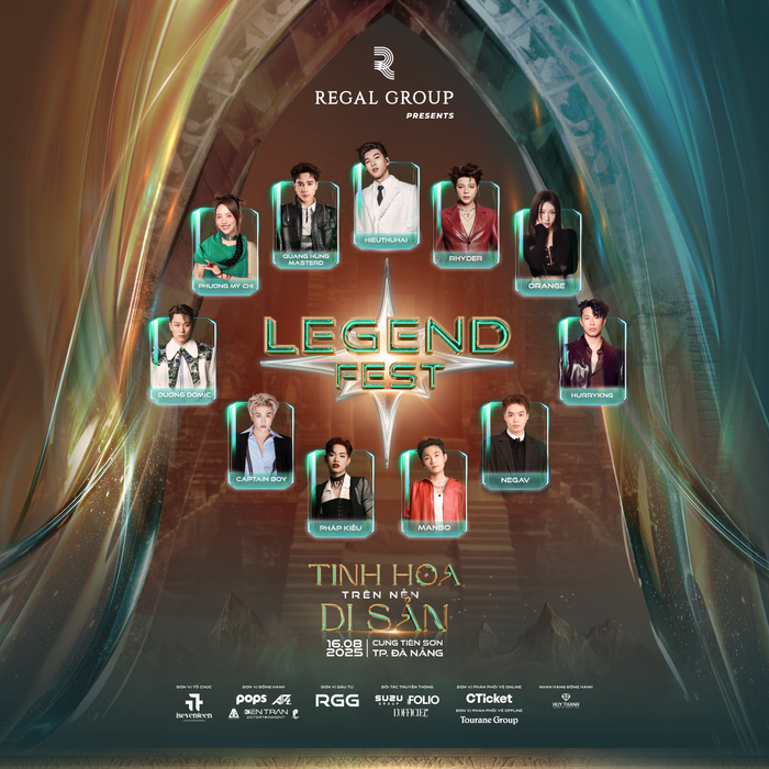 Hội “anh trai – em xinh” hot nhất Vbiz cùng tề tựu tại sân khấu xoay 360 độ Legend Fest 2025 Ảnh 1