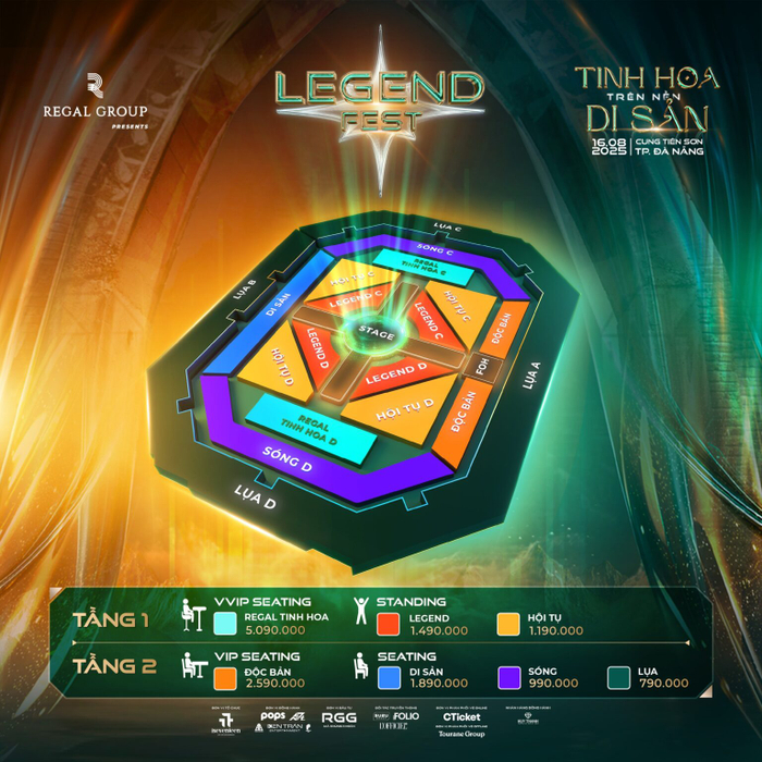 Hội “anh trai – em xinh” hot nhất Vbiz cùng tề tựu tại sân khấu xoay 360 độ Legend Fest 2025 Ảnh 3