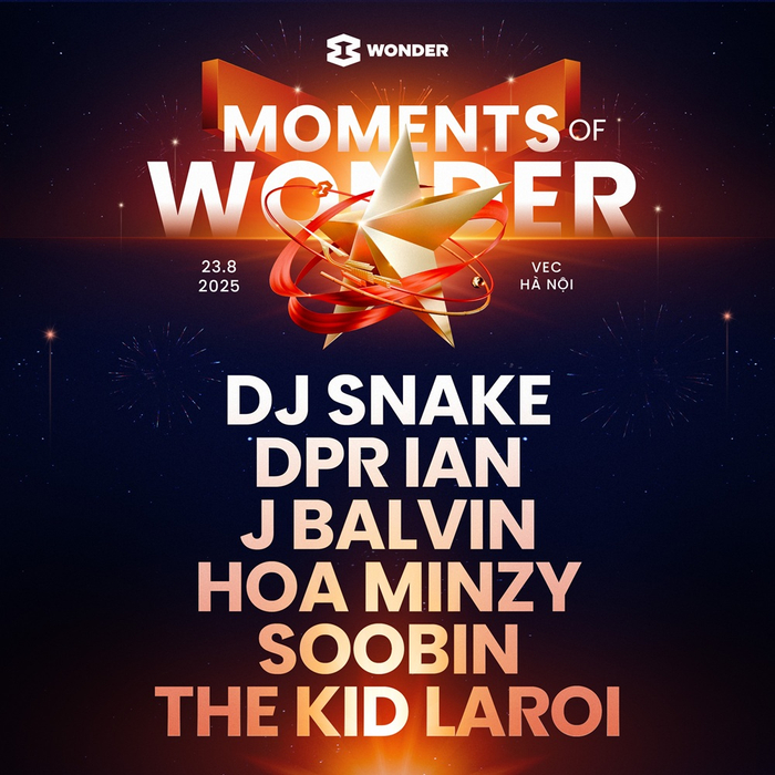 “Moments of Wonder” - Đại nhạc hội đặc biệt kỷ niệm 80 năm Quốc khánh với dàn sao “khủng”: DJ Snake, J Balvin, The Kid LAROI, DPR IAN… Ảnh 1