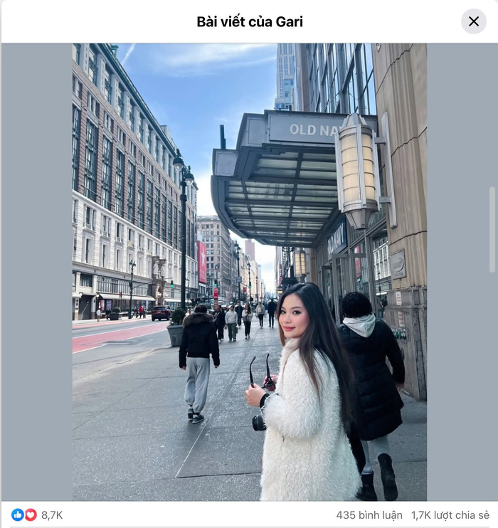 Bài chia sẻ của Gari về Sài Gòn & New York nhận được lượng tương tác lớn từ độc giả