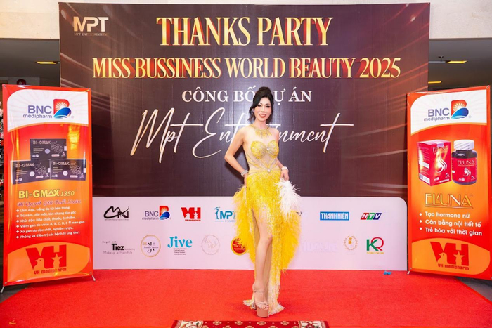 Hoa hậu Lại Thị Thu Hà tại Thanks Party Miss Business World Beauty 2025