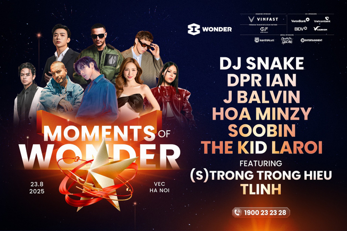 The Kid LAROI sẽ biểu diễn trên sân khấu Moments of Wonder cùng  DJ Snake, DPR Ian, J Balvin,…