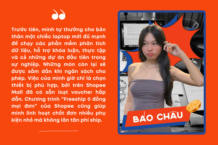 Bảo Châu đặt 3 tiêu chí chính hãng, chính sách bảo hành và Freeship lên hàng đầu.