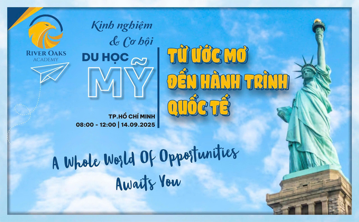 River Oaks Global tổ chức gặp gỡ, chia sẻ chủ đề “Từ ước mơ đến hành trình quốc tế” Ảnh 4