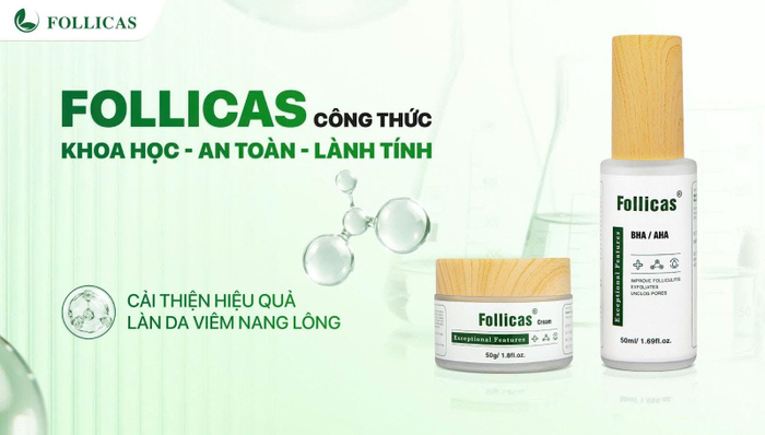 Follicas mang đến công thức an toàn hỗ trợ cải thiện viêm nang lông hiệu quả 