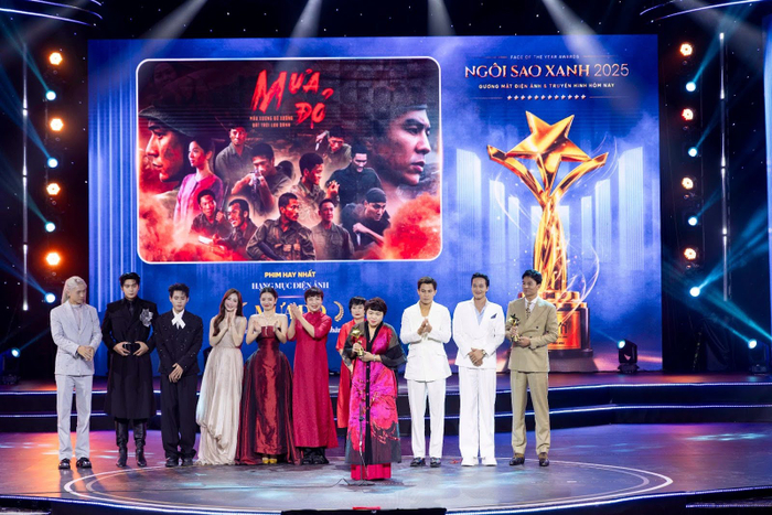 Ngôi Sao Xanh 2025: “Mưa Đỏ” thắng lớn, điện ảnh lịch sử lên ngôi Ảnh 1