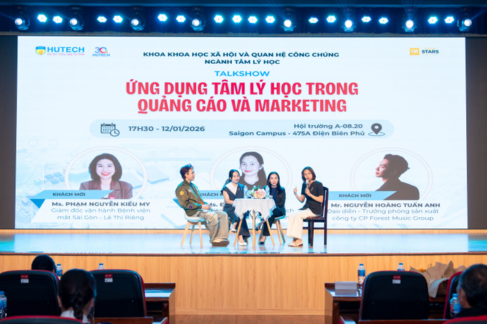Các diễn giả chia sẻ tầm quan trọng của Tâm lý học trong quảng cáo và marketing