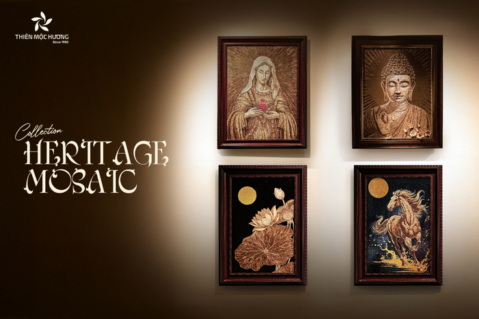 Mỗi bức tranh trầm là kết tinh của tay nghề tinh luyện và quá trình tu tập bền bỉ của người nghệ nhân.