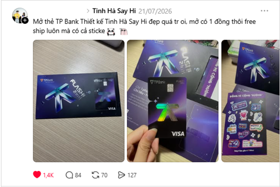 Thiết kế thẻ Tinh Hà “Say Hi” xịn xò cùng bộ sticker ghi điểm tuyệt đối với fandom