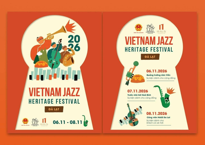 Vietnam Jazz Heritage Festival lần đầu tiên được tổ chức tại Đà Lạt.