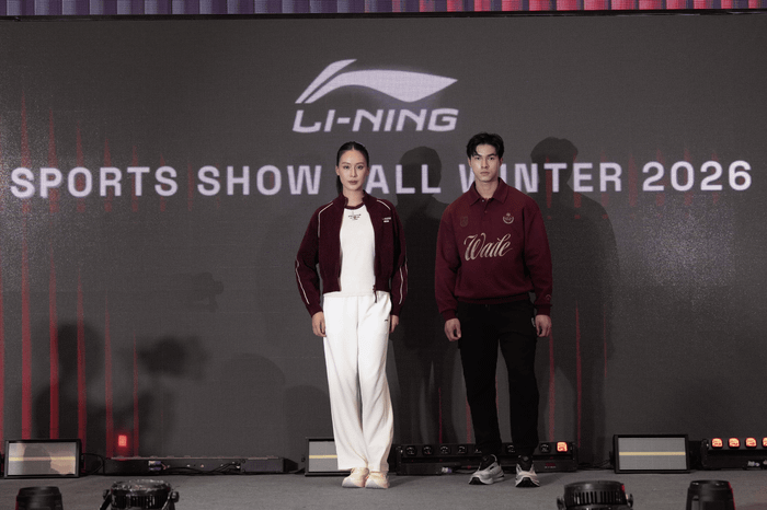 Dòng trang phục sportlife thu đông của Li-Ning với tone màu ấm ấp