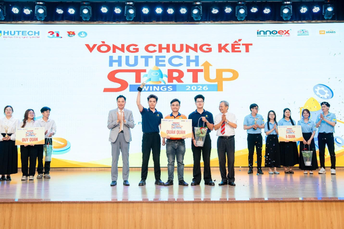Dự án con kê H9 của nhóm sinh viên Khoa Xây dựng đăng quang Startup Wings 2026