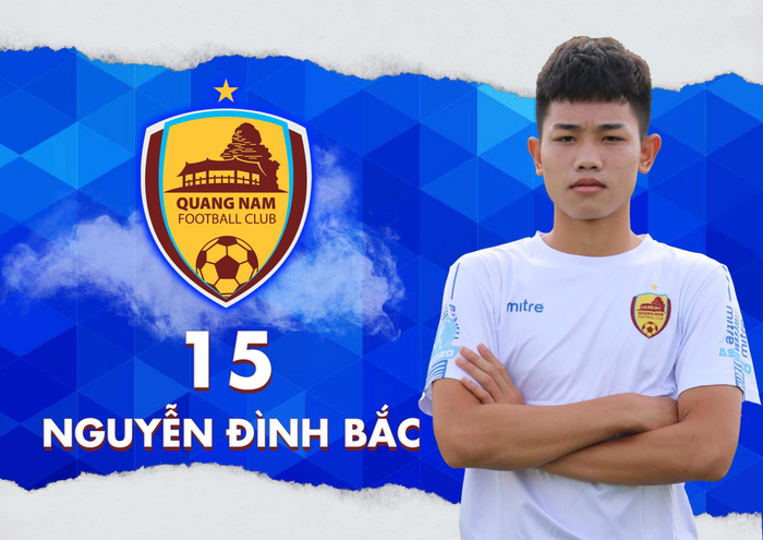 Đình Bắc gia nhập CLB Quảng Nam sau khi bị lò đào tạo Sông Lam Nghệ An loại vì thể hình thấp bé.