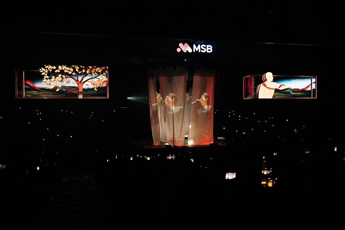 Tiết mục của Hà Anh Tuấn đậm chất nghệ thuật trên sân khấu Di Sản Tâm Thức.