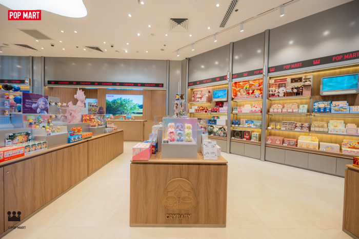 Một góc đáng yêu của cửa hàng POP MART tại Thiso Mall Sala