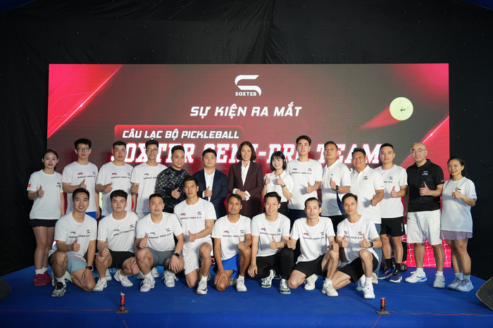 Soxter ra mắt nhiều CLB Pickleball các tỉnh thành.