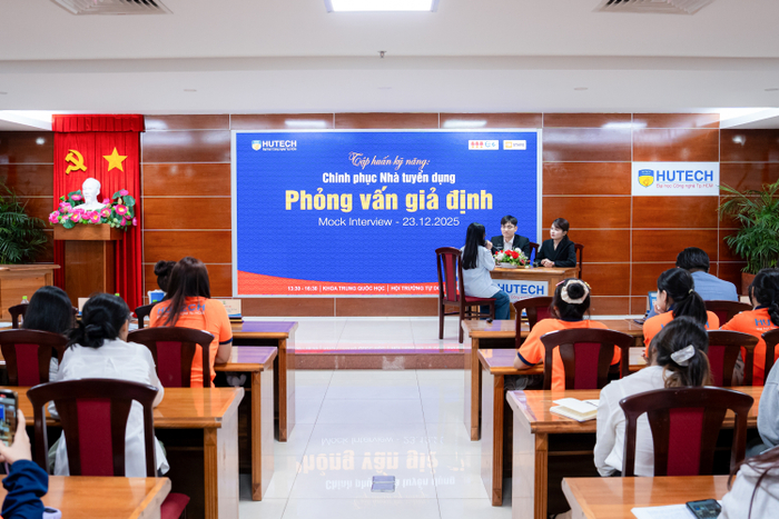 Phần phỏng vấn giả định mang đến cái nhìn thực tế cho sinh viên