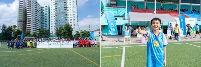 Thông qua Sunshine Project, ANESSA từng bước mở rộng thêm cơ hội để trẻ em Việt Nam trải nghiệm thể thao ngoài trời, tìm hiểu về tia UV và học cách vui chơi an toàn dưới nắng.