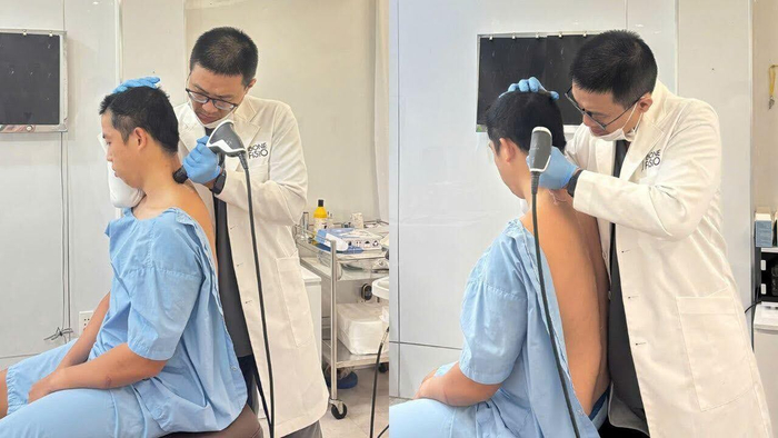 Bác sĩ iBONE FiSiO đồng hành cùng bệnh nhân trong quá trình điều trị - Ảnh: iBONE FiSiO