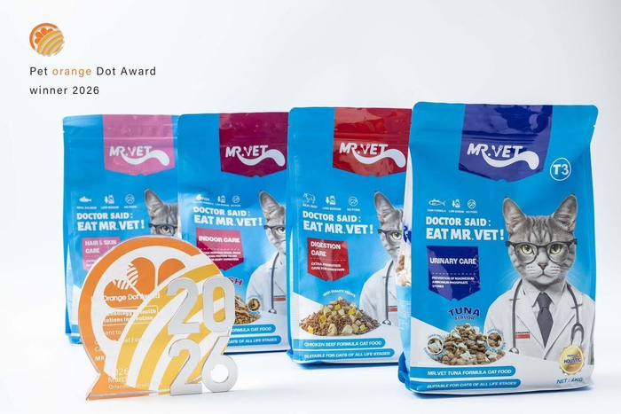 Dòng sản phẩm Mr. Vet T series đạt giải