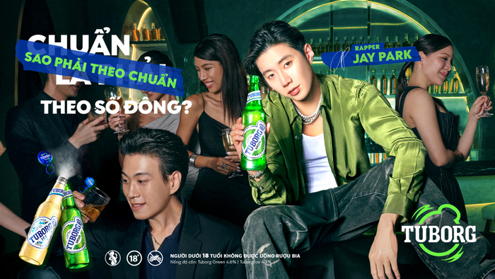 Bia Tuborg bắt tay cùng Jay Park cổ vũ Gen Z giật nắp, xả áp lực độc hại: Sao phải theo chuẩn?