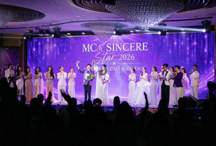 Cuộc thi MC Sincere Star diễn ra thành công tốt đẹp.