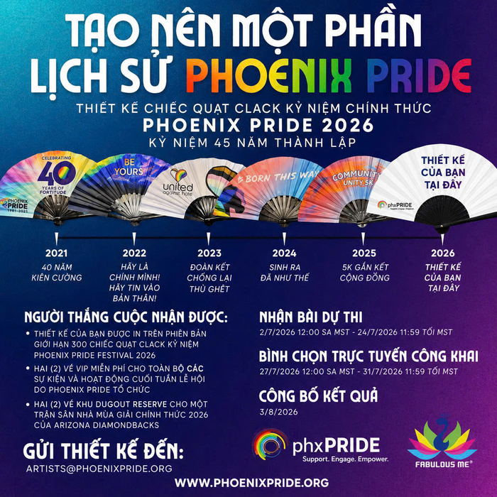 Thương hiệu Việt đồng hành 6 năm cùng truyền thống quạt kỷ niệm Phoenix Pride Ảnh 1