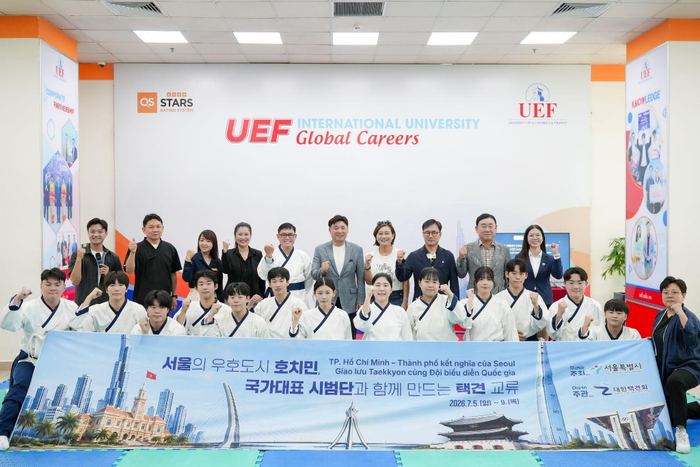 Sinh viên UEF luôn gắn với các giảng đường quốc tế trong quá trình đại học Ảnh 1