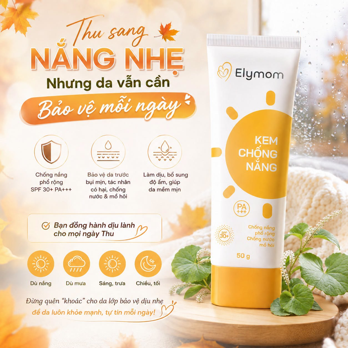 Trời vào thu, đừng chủ quan với ánh nắng: Mẹ bầu, mẹ sau sinh và làn da nhạy cảm cần chống nắng mỗi ngày Ảnh 2