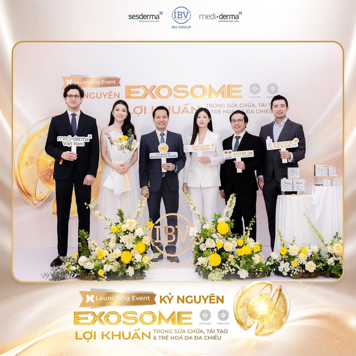 Các đại diện và khách mời tại Launching Event - nơi những giá trị khoa học và xu hướng làm đẹp tiên tiến cùng hội tụ&nbsp;