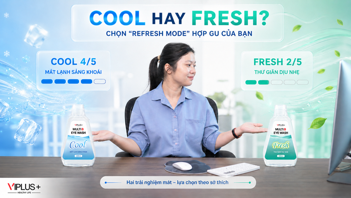 VIPLUS+ và dòng nước rửa mắt dành cho nhiều nhu cầu chăm sóc mắt mỗi ngày Ảnh 2