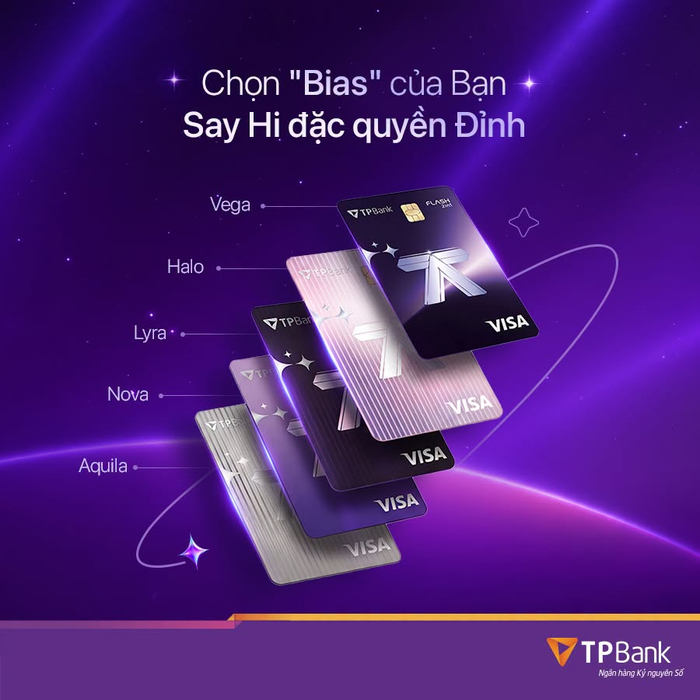 Thiết kế bắt mắt, đậm tinh thần Tinh Hà “Say Hi”, Thẻ TPBank Flash 2in1 phiên bản Limited Edition nhanh chóng trở thành món phụ kiện được fan săn đón trước thềm Concert. Ảnh: TPBank