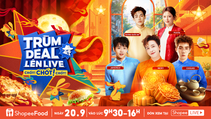 Đội hình khách mời sẵn sàng khuấy đảo không khí phiên live bằng những màn tương tác hài hước và duyên dáng.