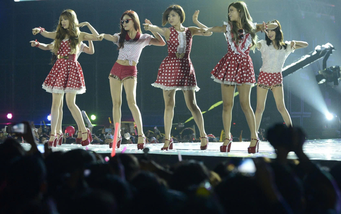 T-ARA tại Hanoi MBC Music Center Concert (2012)