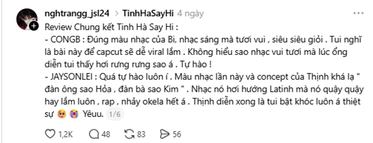 Chủ đề đoán setlist cho concert Tinh Hà “Say Hi” đang được cộng đồng fan quan tâm