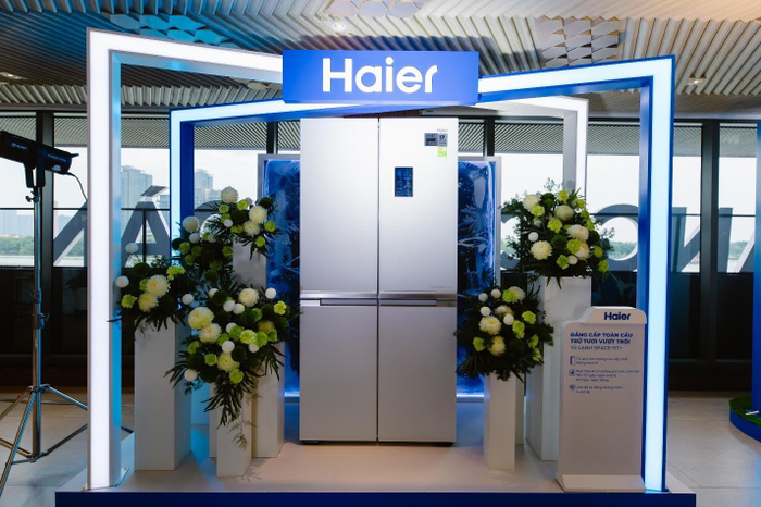 Dòng tủ lạnh Haier Space Fit+ của Haier.