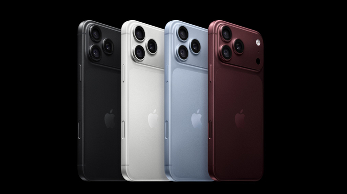 iPhone 18 Pro và Pro Max khác biệt chủ yếu ở kích thước màn hình và thời lượng pin. Ảnh: Apple