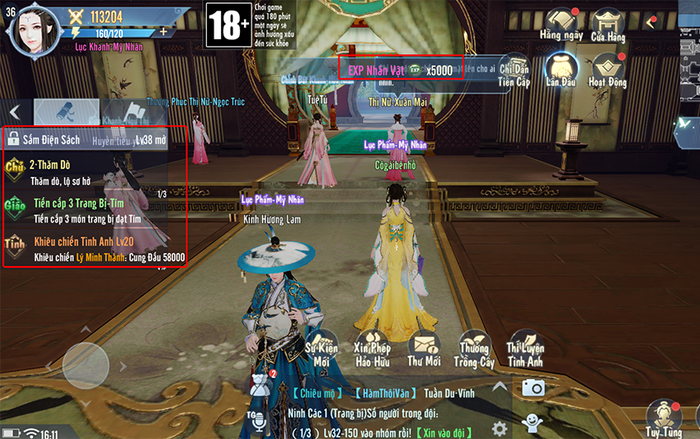 9 bí kíp thăng cấp nhân vật trong Tỷ Muội Hoàng Cung Ảnh 2