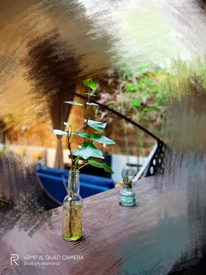 … nhưng thêm hiệu ứng Khảm vào là trông “nghệ” hơn nhiều lần